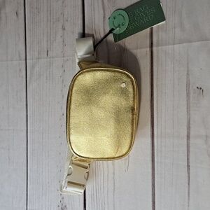 State Bennet Fanny Pack Gold Metallic